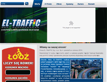 Tablet Screenshot of el-traffic.pl